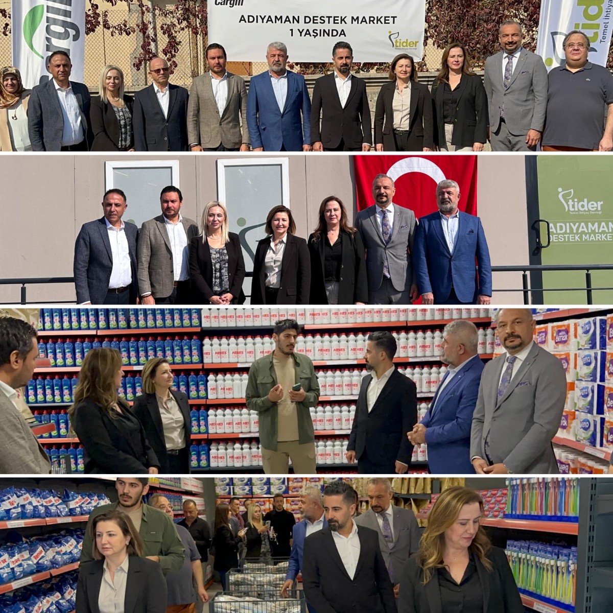 KAMU, ÖZEL SEKTÖR VE SİVİL TOPLUMUN KAPSAMLI İŞ BİRLİĞİ: ADIYAMAN DESTEK MARKET 1. YILINI KUTLUYOR