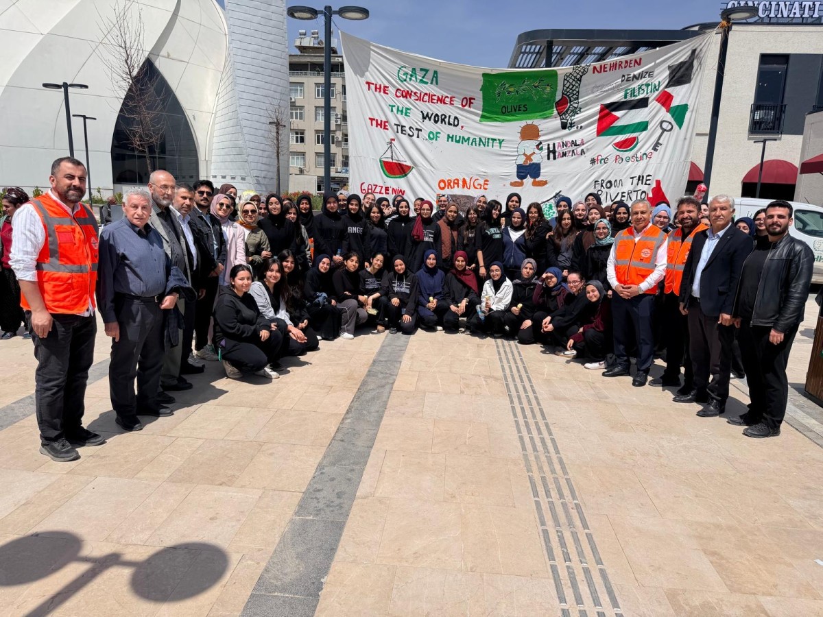 FİLİSTİN DAYANIŞMA PLATFORMUNDAN ADIYAMAN HALKINA TEŞEKKÜR